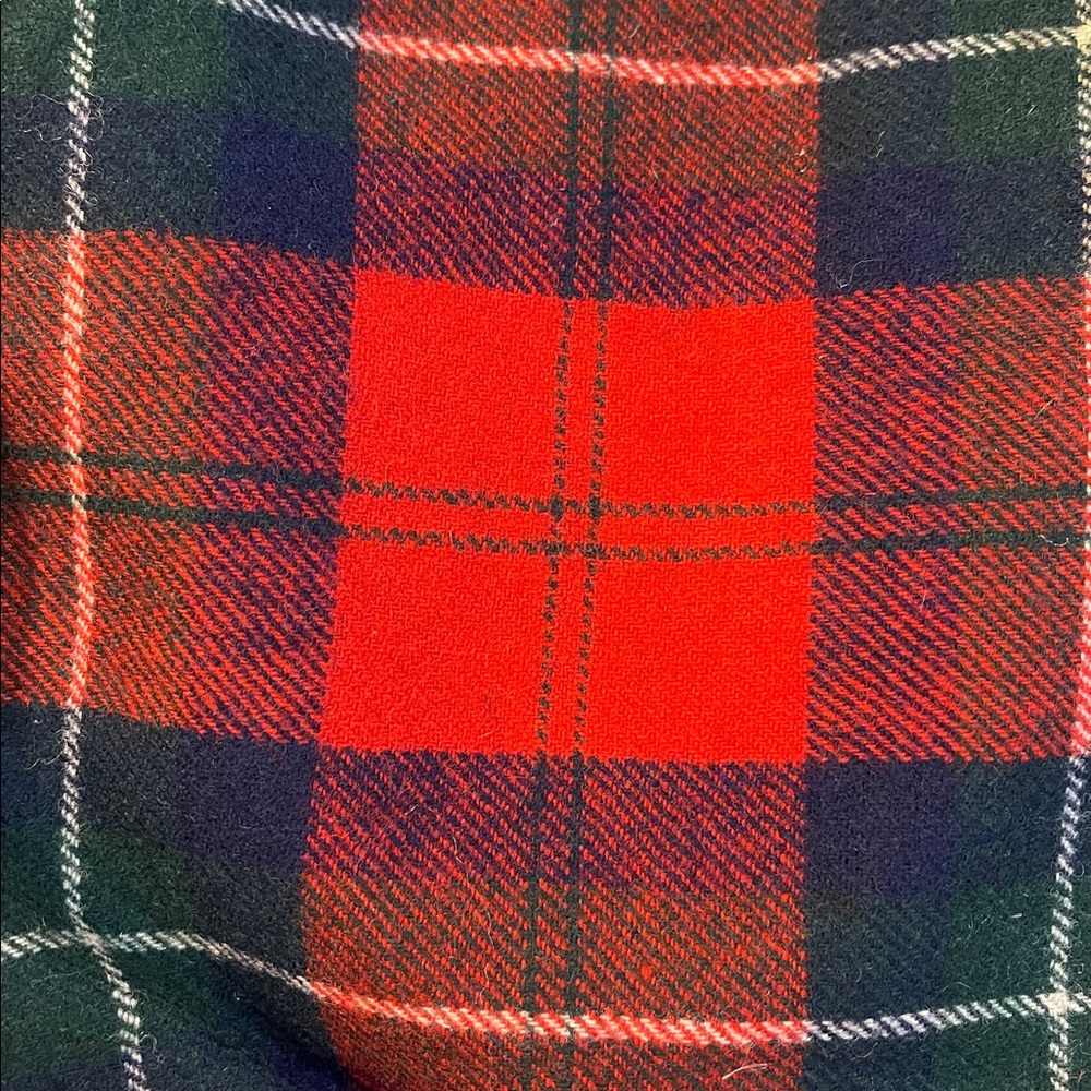 Vintage 1970’s Pendleton 100% Virgin Wool Tartan Plaid Wrap Skirt - Picture 14 of 14
